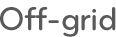Off-grid