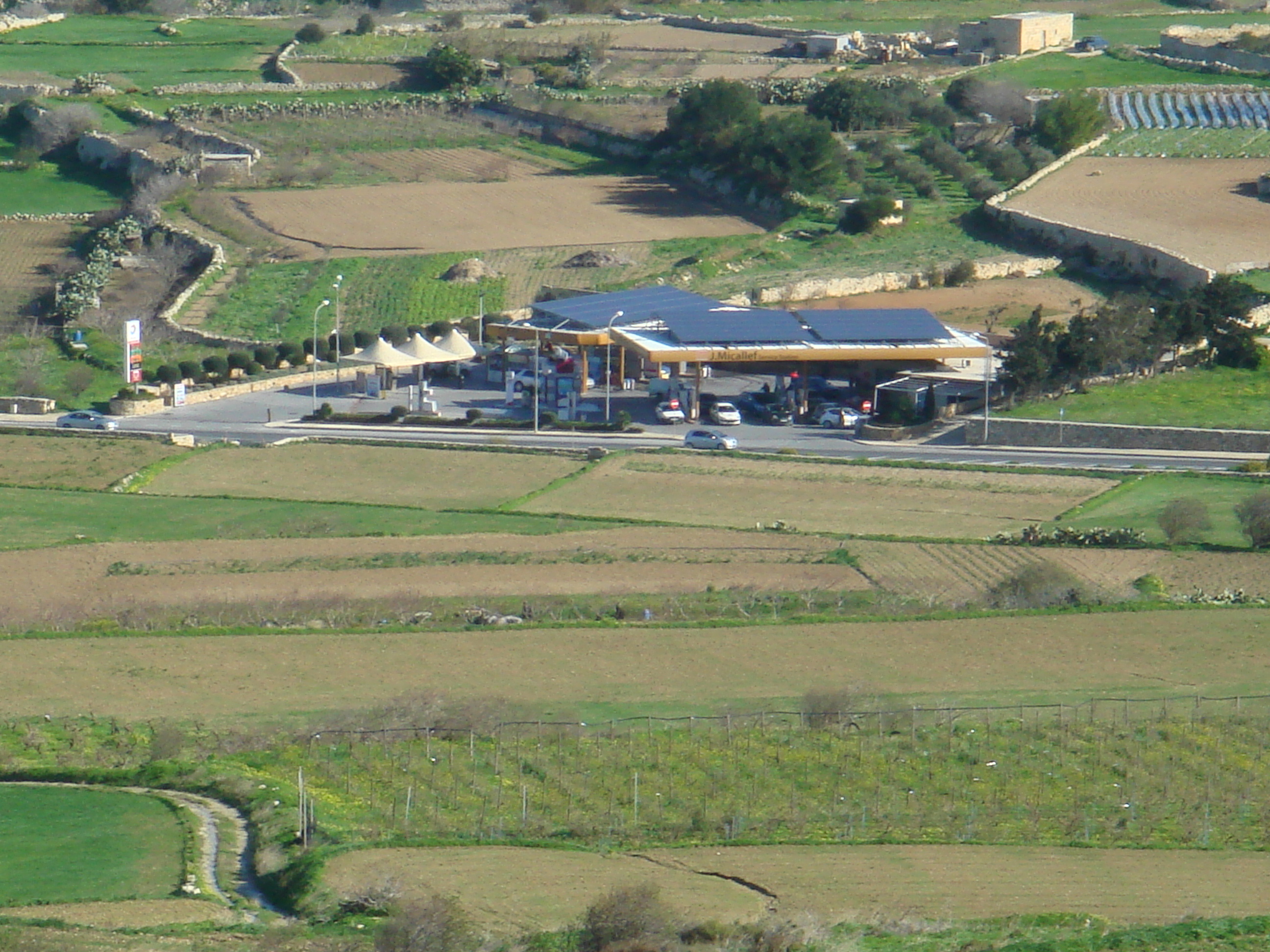 Petrol Station - Malta