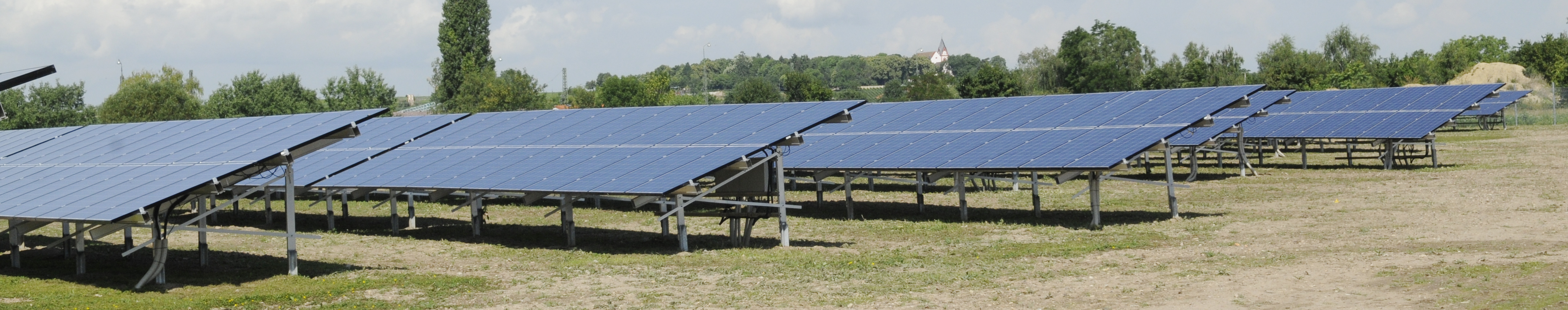 Solar Park Osthofen in Worms, Germany